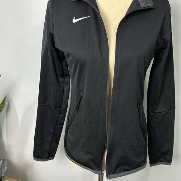 Nike Epic Womens Black Dri-Fit Full Zip Training Top Size Small - Picture 4 of 7